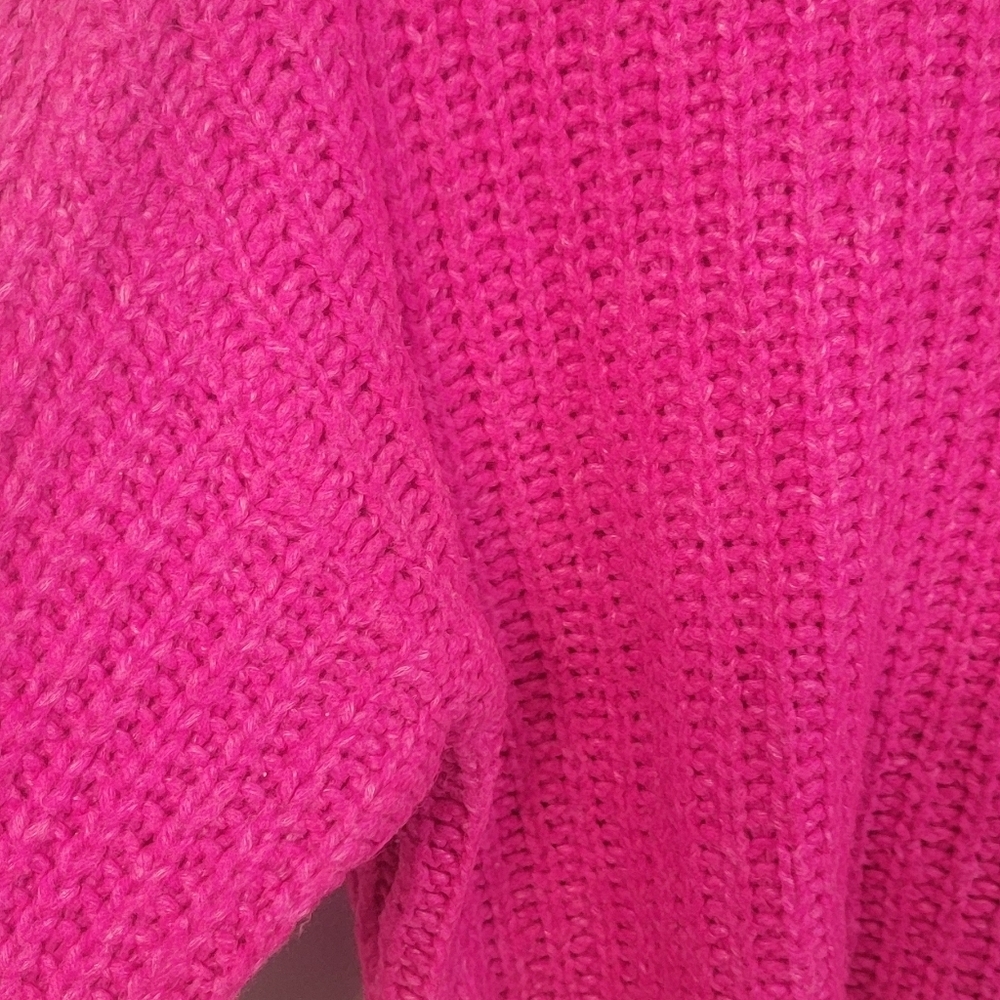 American Eagle Womensโ Hot Pink Crewneck ๐ Sweater Size Small - Picture 5 of 7
